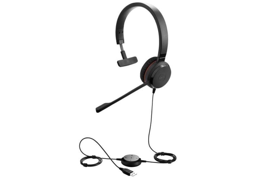 Jabra Evolve 20SE MS Mono USB-A (Black)