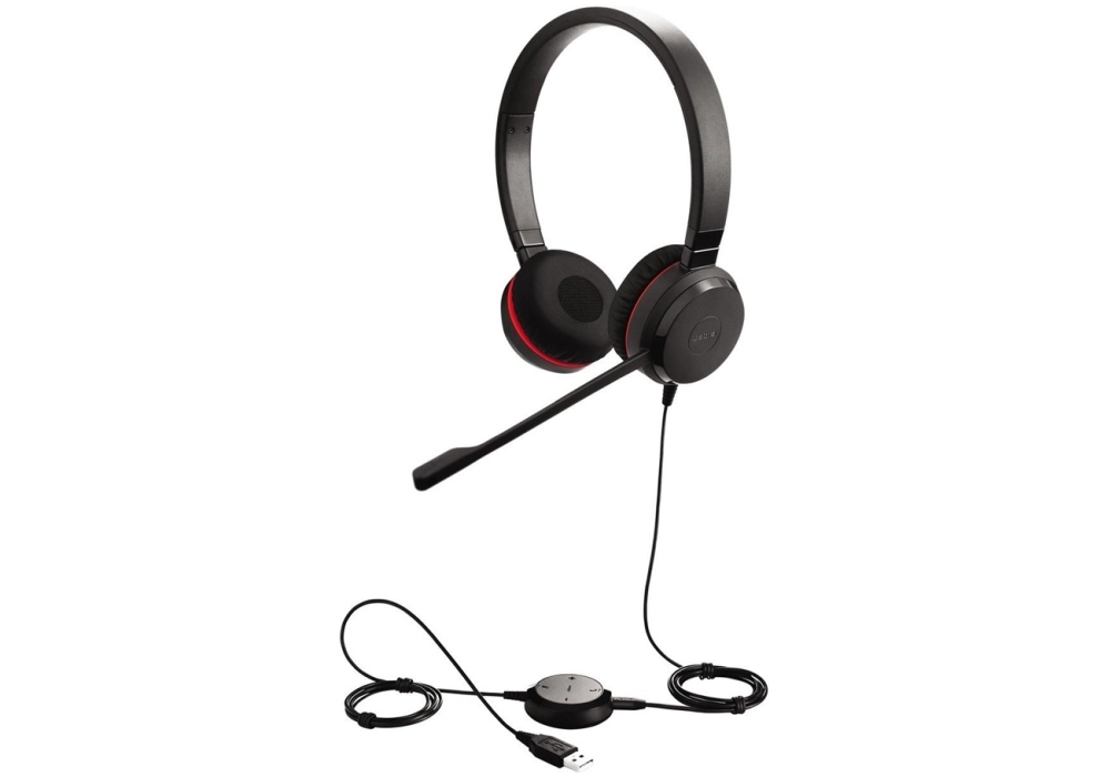 Jabra Evolve 30 II Stereo USB-A MS (Black)