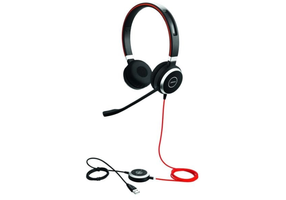 Jabra Evolve 40 Duo MS USB-A (Black)