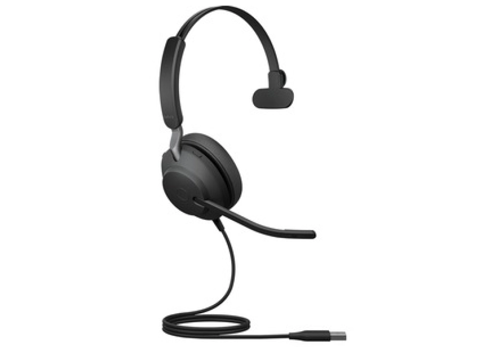 Jabra Evolve2 40 Mono USB-C MS (Black)