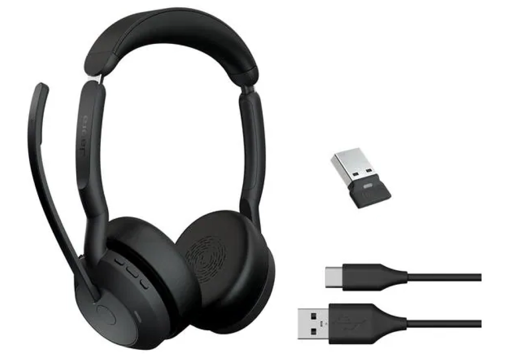 Jabra Evolve2 55 Duo UC, USB-A