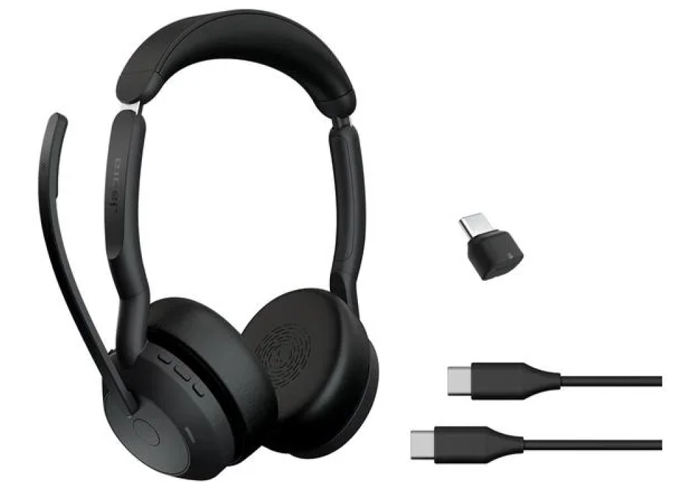 Jabra Evolve2 55 Duo UC, USB-C