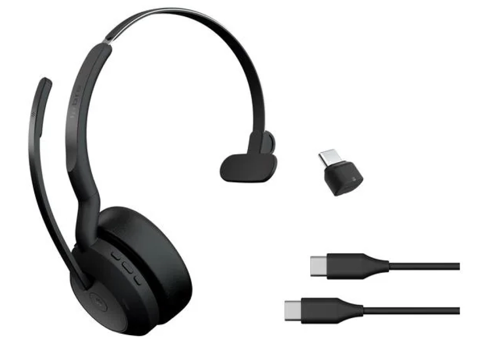 Jabra Evolve2 55 Mono MS, USB-C