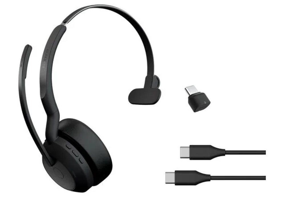 Jabra Evolve2 55 Mono UC, USB-C