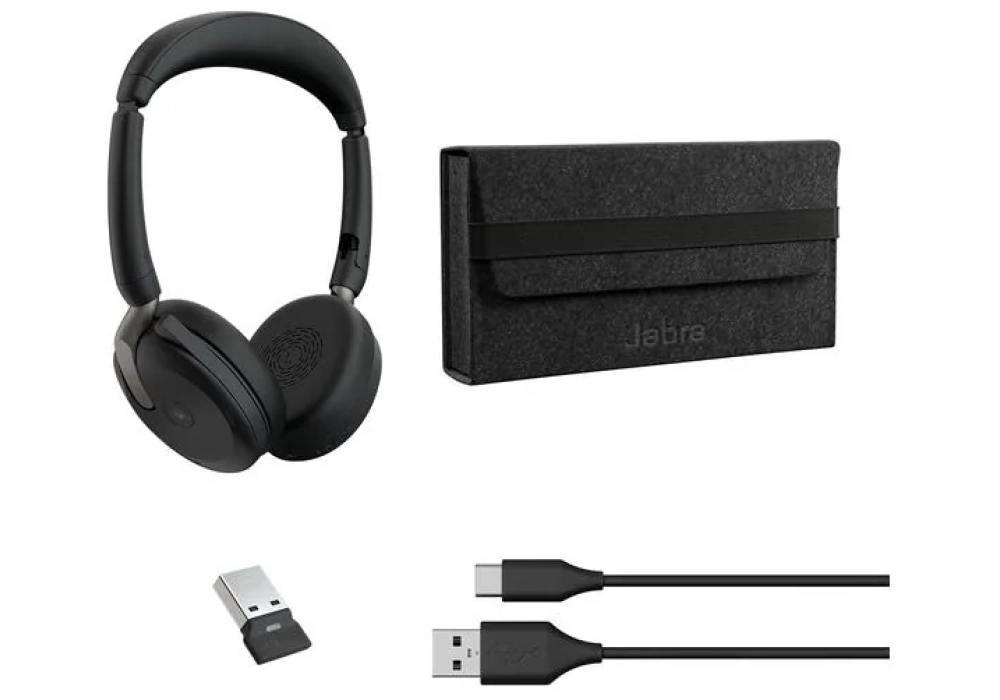 Jabra Evolve2 65 Flex Duo MS, USB-A