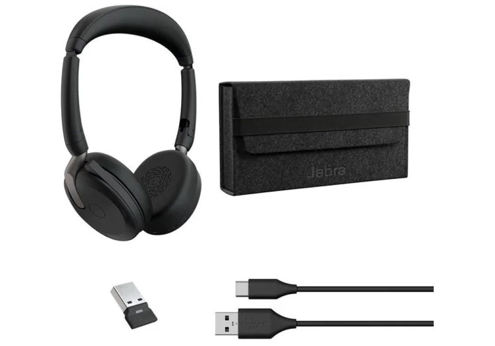 Jabra Evolve2 65 Flex Duo UC, USB-A