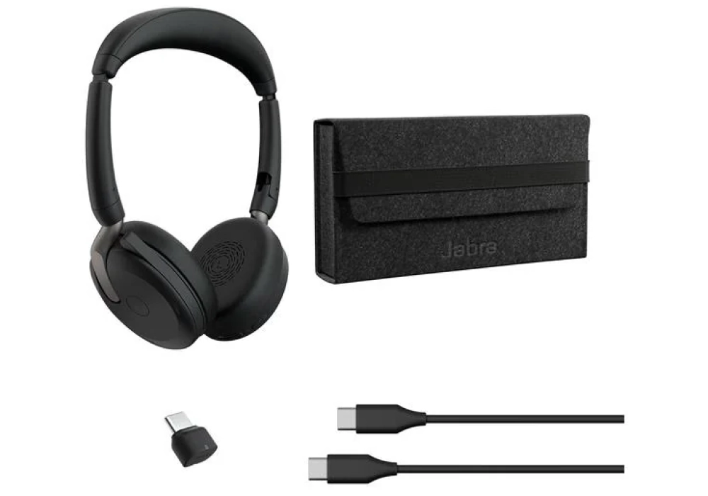 Jabra Evolve2 65 Flex Duo UC, USB-C