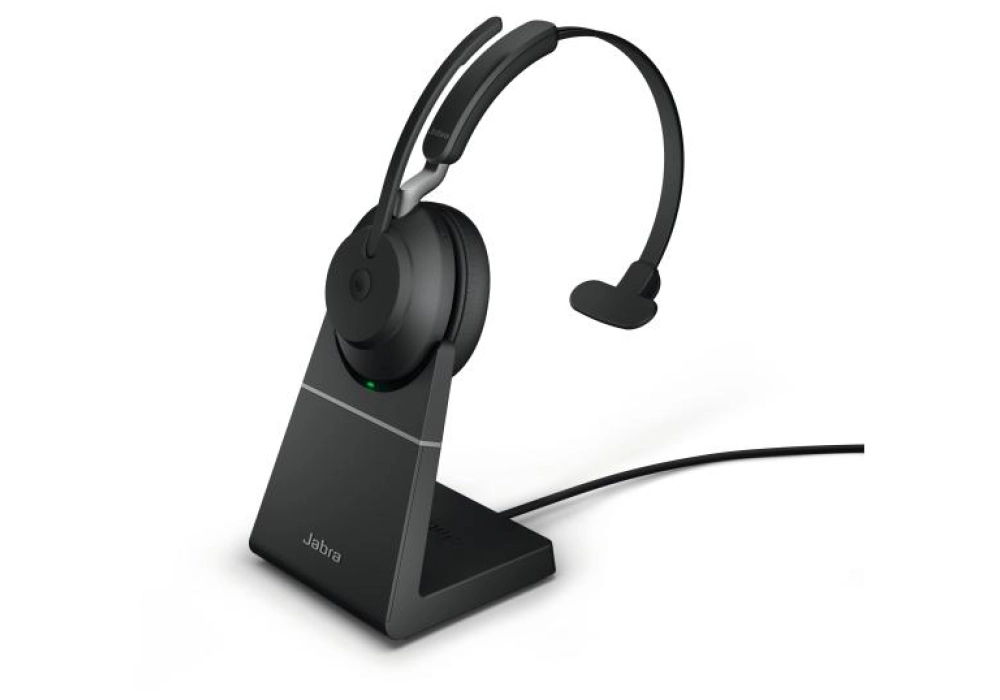 Jabra Evolve2 65 Mono USB/BT MS + Stand (Black)