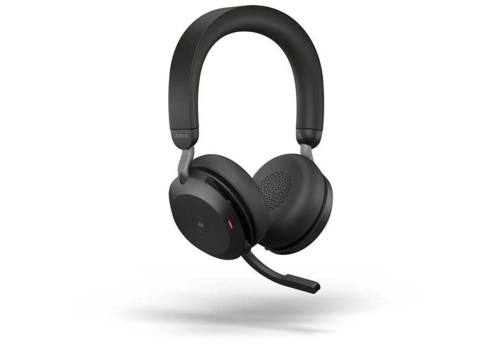 Jabra Evolve2 75 Stereo USB-A/BT MS (Black)