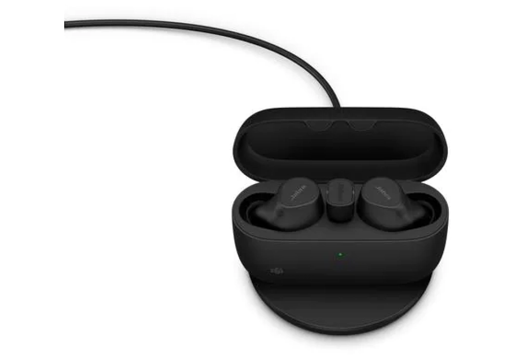 Jabra Evolve2 Buds MS + pad de chargement, USB-C