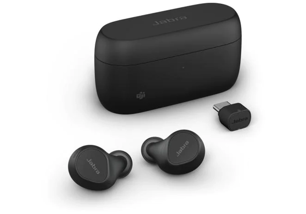 Jabra Evolve2 Buds MS + pad de chargement, USB-C