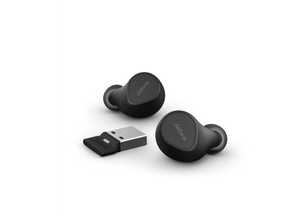 Jabra Evolve2 Buds UC + pad de chargement, USB-A