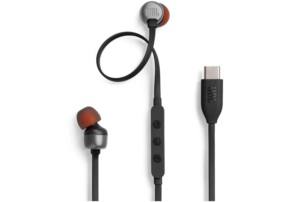 JBL Écouteurs intra-auriculaires Tune 310C USB Noir