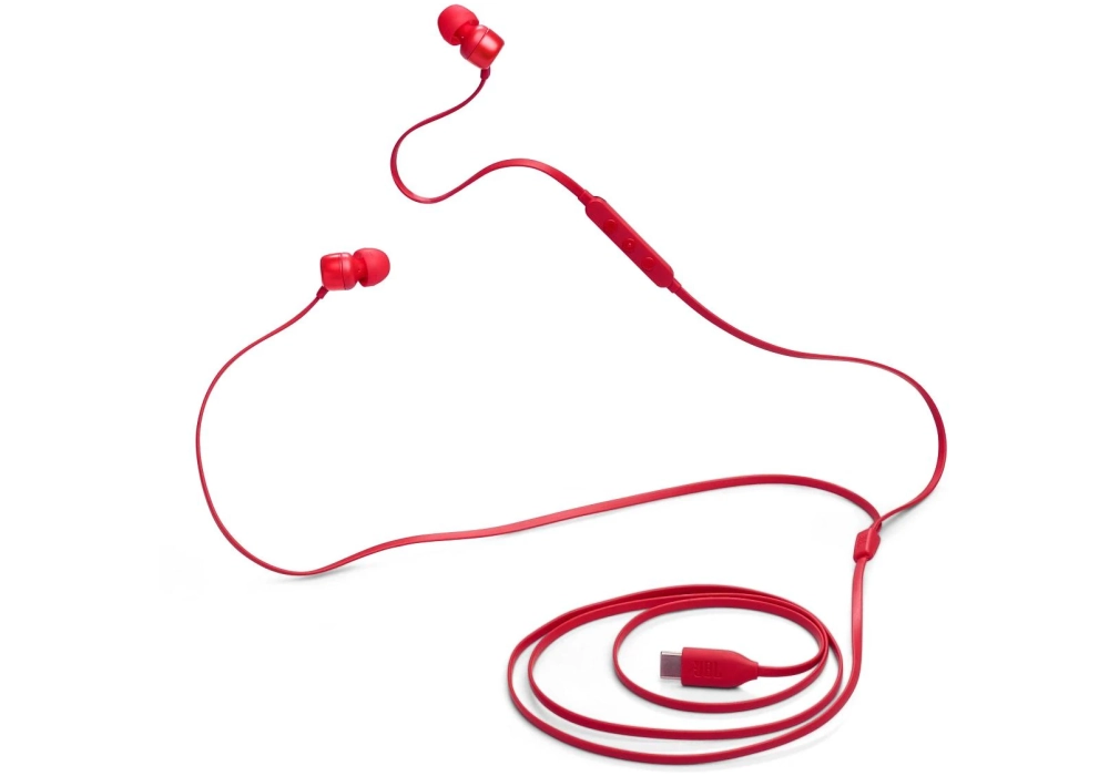 JBL Écouteurs intra-auriculaires Tune 310C USB Rouge