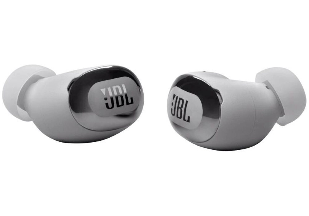 JBL Écouteurs intra-auriculaires Wireless Live Buds 3 Argenté