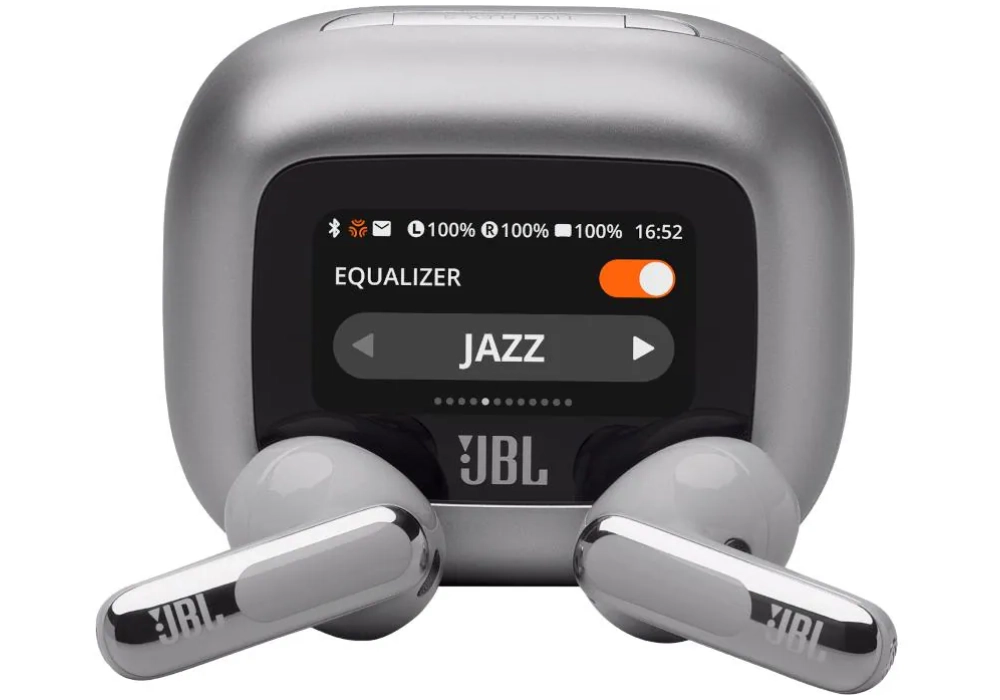 JBL Écouteurs intra-auriculaires Wireless Live Flex 3 Argenté