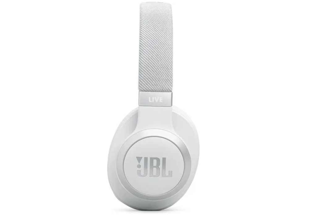 JBL Casques extra-auriculaires Wireless Live 770NC Blanc