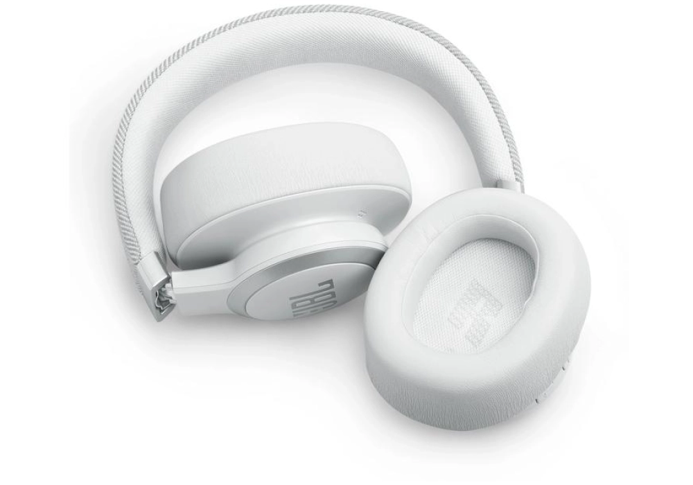 JBL Casques extra-auriculaires Wireless Live 770NC Blanc