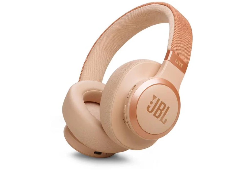 JBL Casques extra-auriculaires Wireless Live 770NC Rose