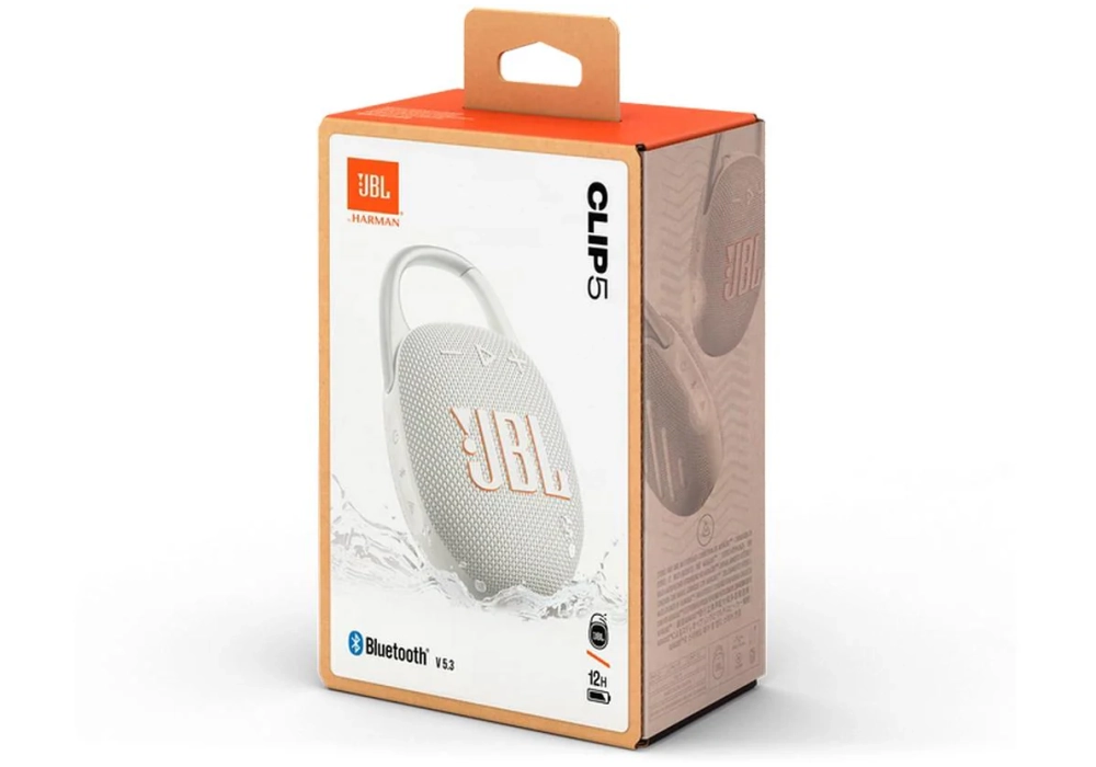 JBL Clip 5 Blanc