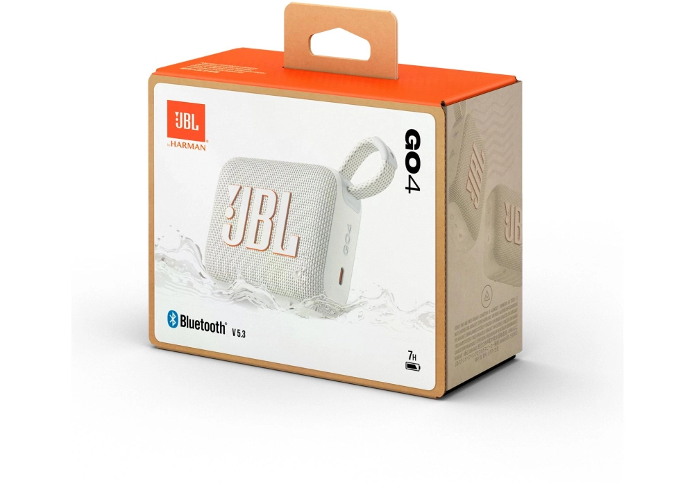 JBL Go 4 Blanc