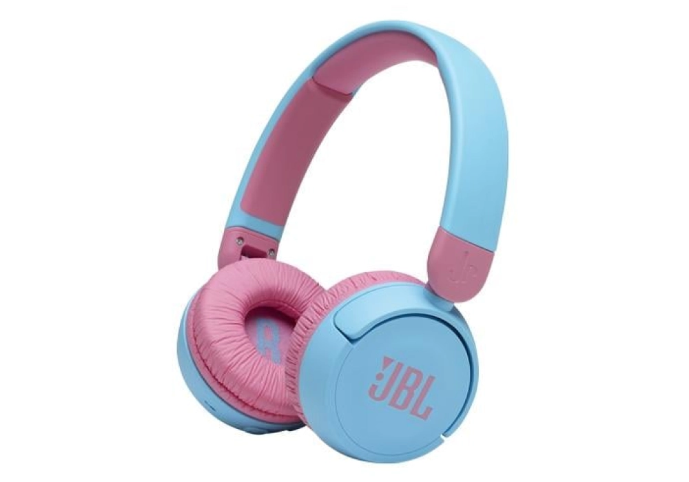 JBL Jr310 BT (Bleu clair / Rose)