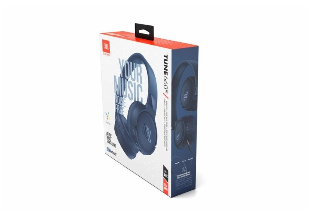 JBL TUNE 660 NC (Bleu)