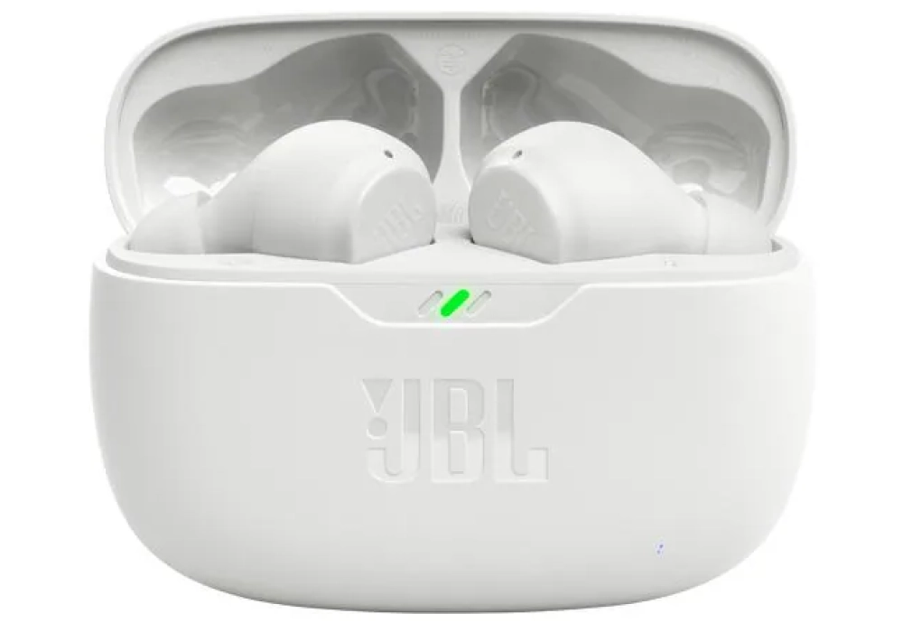 JBL Vibe Beam Blanc