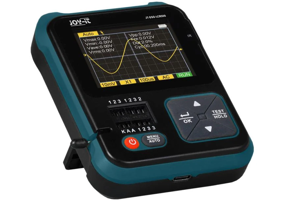 jOY-iT Oscilloscope, générateur de signaux et multimètre portatif 3 en 1