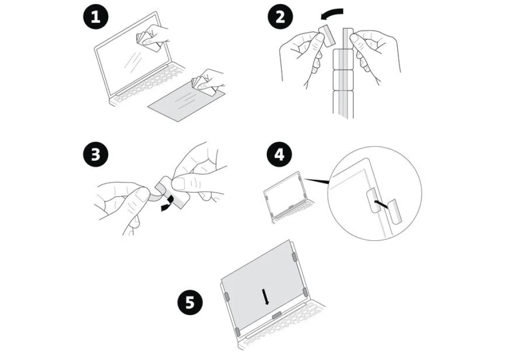 Kensington Film pour écran 2Way Privacy Filter 14 " / 16:10