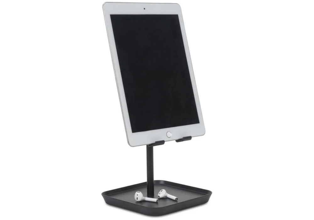 Kikkerland Support pour smartphone 26 cm, Noir