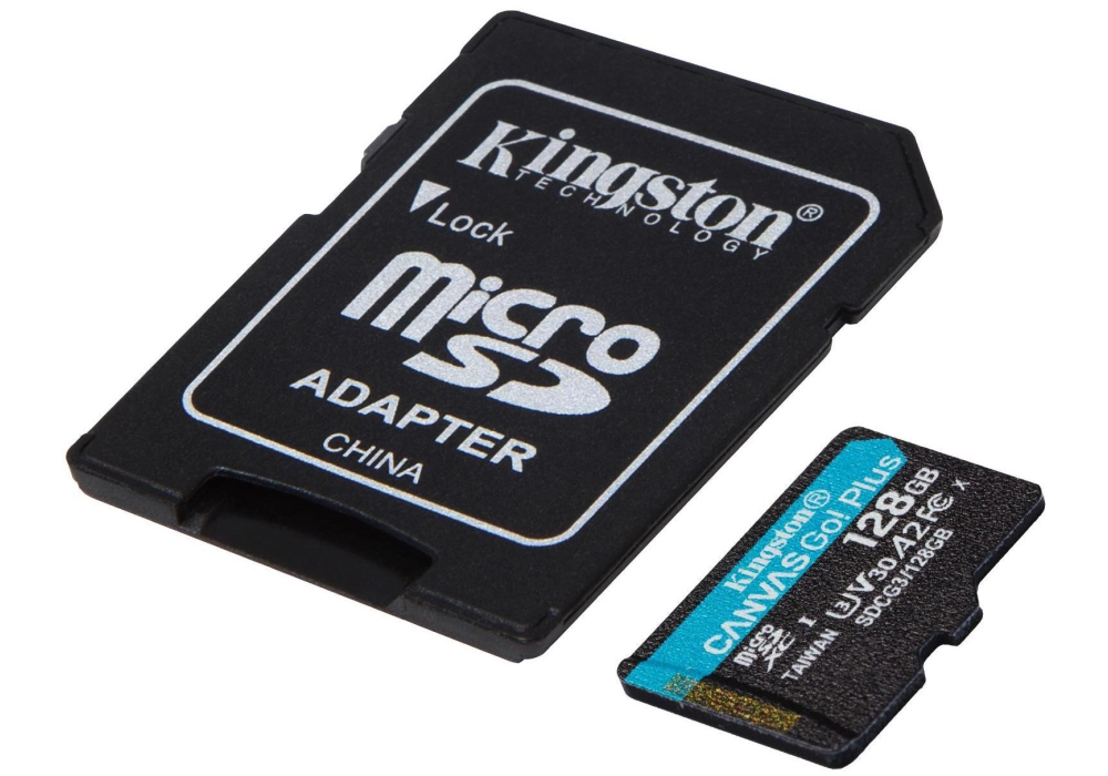 Kingston Carte microSDXC Canvas Go! Plus 128 GB