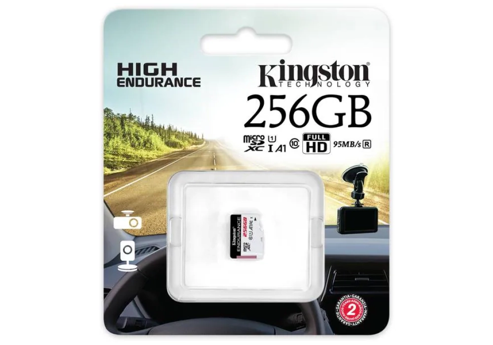 Kingston Carte microSDXC High Endurance 256 GB