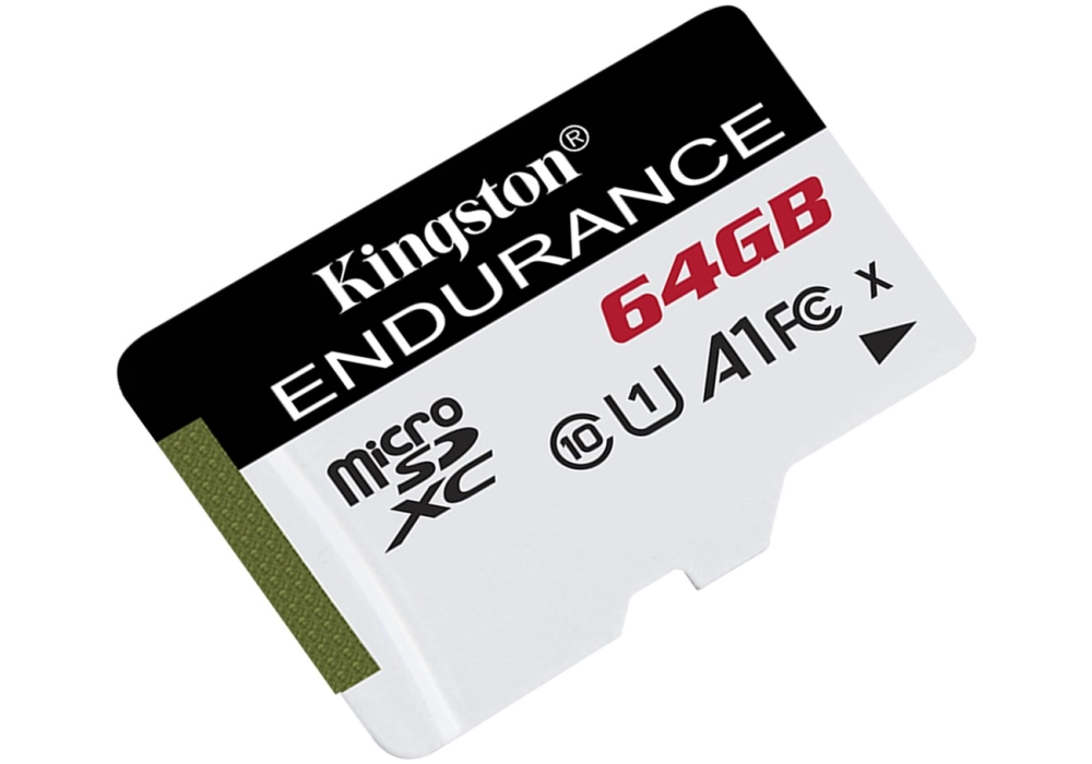 Kingston Carte microSDXC High Endurance UHS-I U1 64 GO