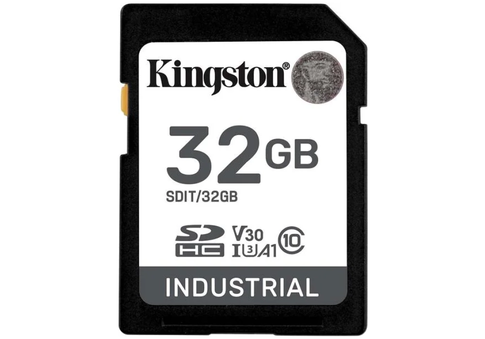 Kingston Carte SDHC Industrial 32 GB