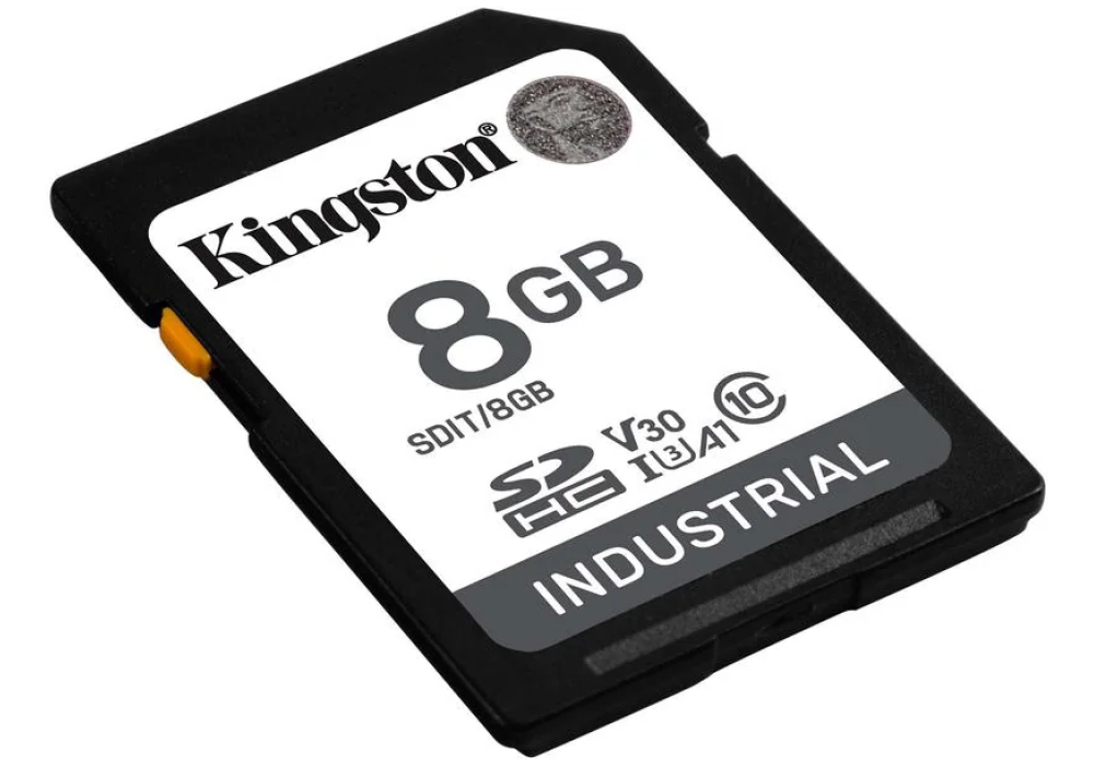 Kingston Carte SDHC Industrial 8 GB