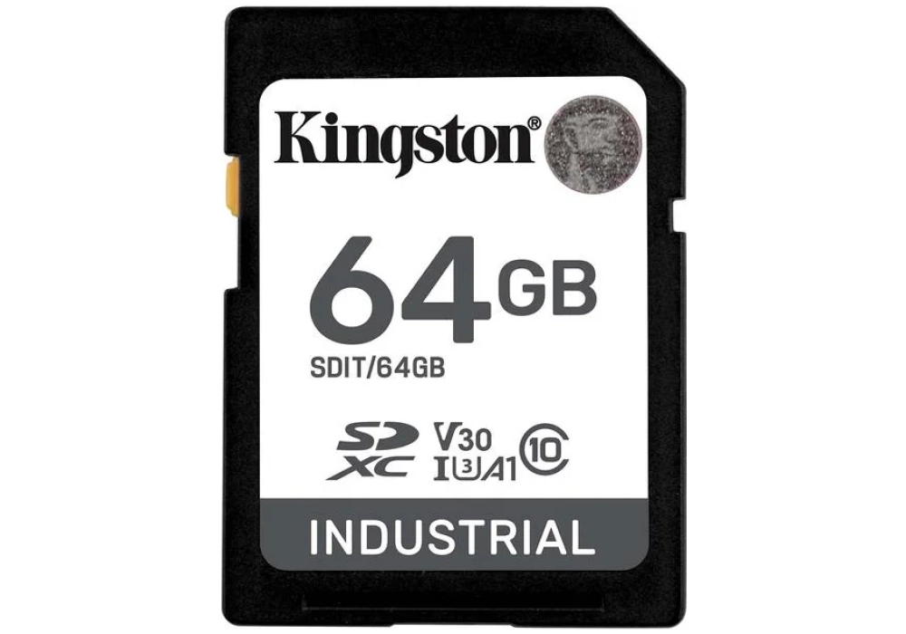 Kingston Carte SDXC Industrial 64 GB