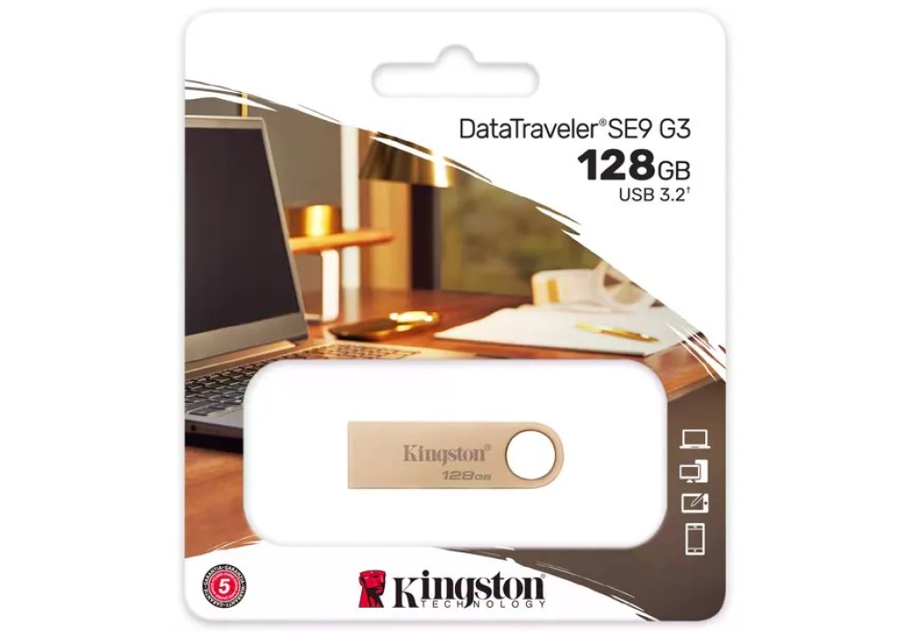 Kingston Clé USB DataTraveler SE9 G3 128 GB