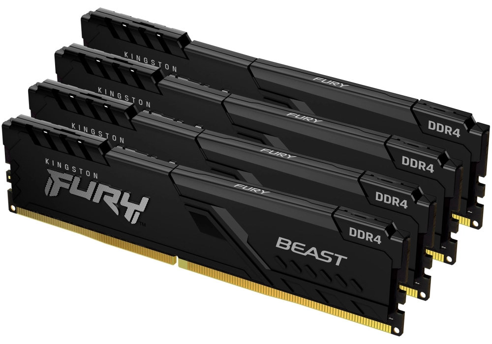 Kingston FURY Beast DDR4-3200 - 128GB (4x 32GB)