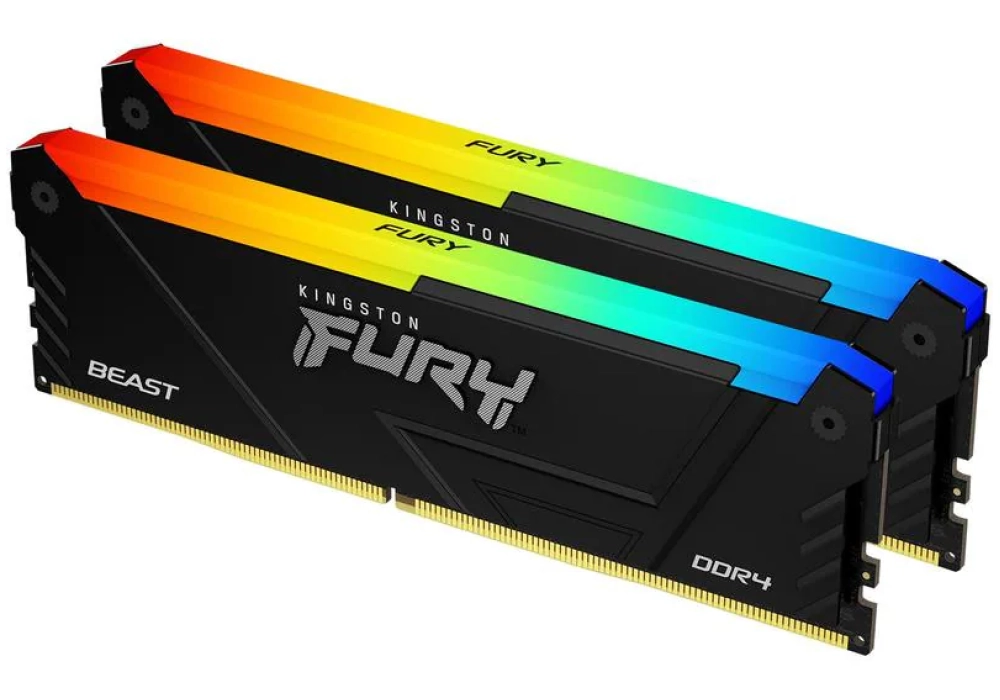 Kingston FURY Beast RGB DDR4-3200 - 64GB (2x 32GB - CL16)