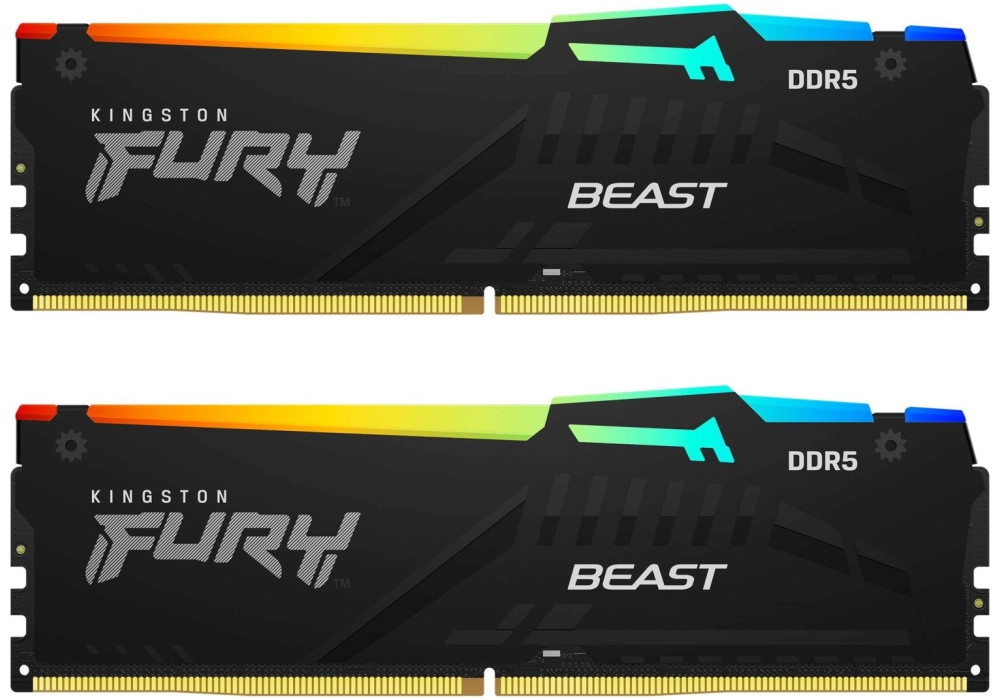 Kingston FURY Beast RGB DDR5-5600 - 32GB (2x 16GB - CL40)