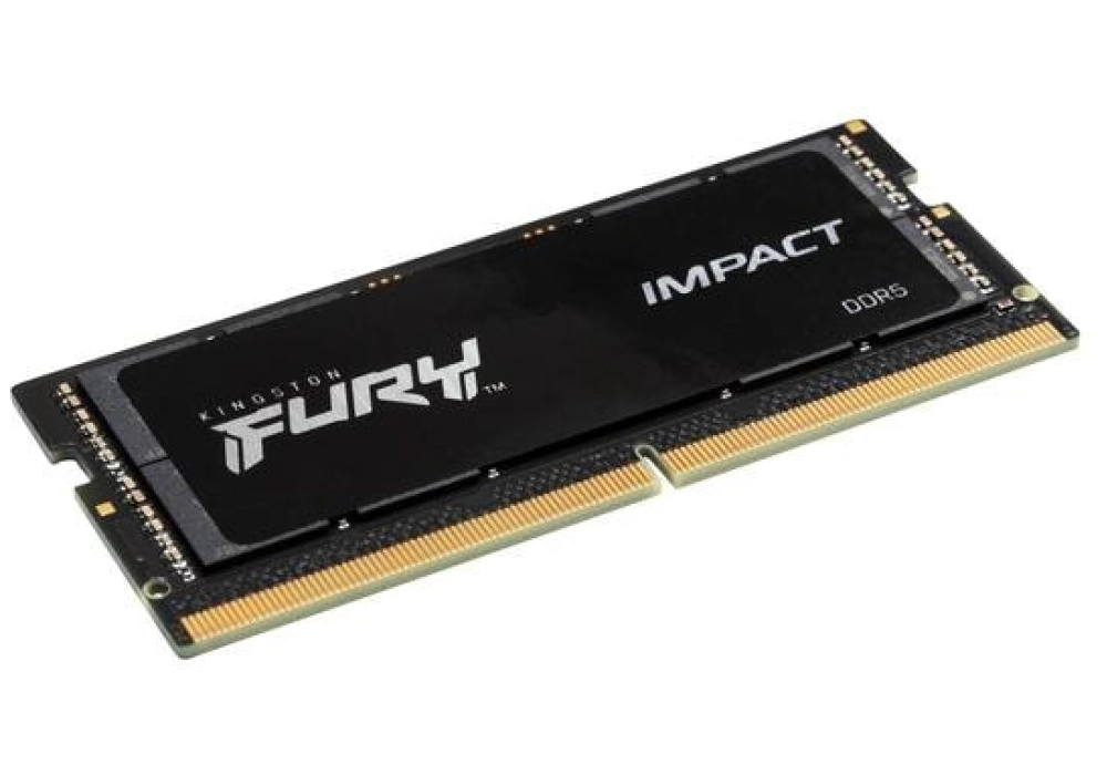 Kingston FURY Impact SODIMM DDR5-4800 - 16 GB Kit (2x 8GB)