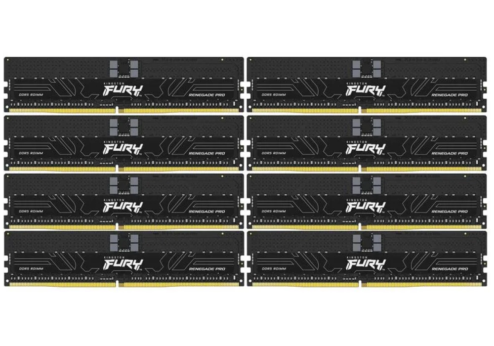 Kingston Fury Renegade Pro DDR5-5600 - 128GB (8 x 16GB - CL36)