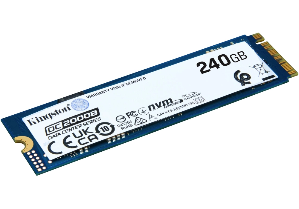 Kingston SSD DC2000B M.2 2280 NVMe 240 GB