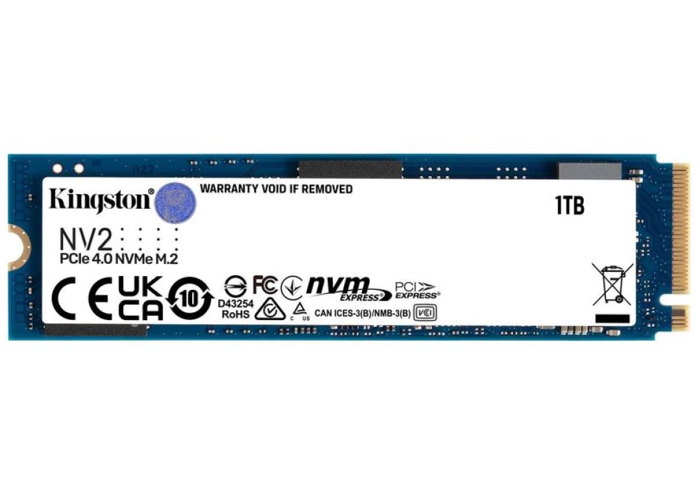 Kingston SSD NV2 M.2 2280 NVMe - 1 TB