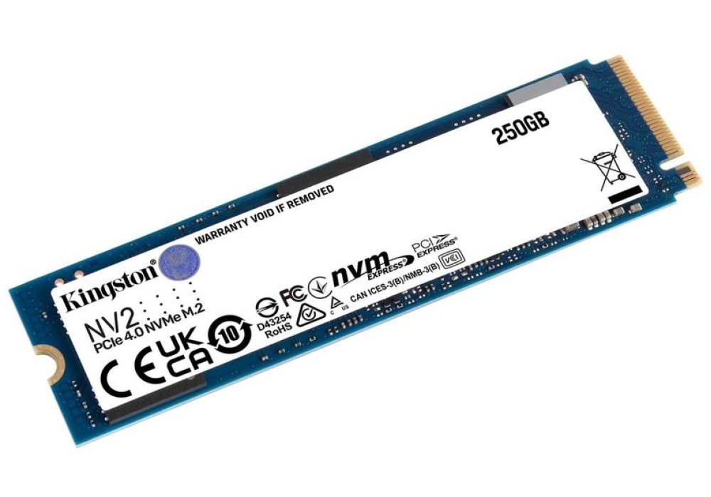 Kingston SSD NV2 M.2 2280 NVMe - 250 GB