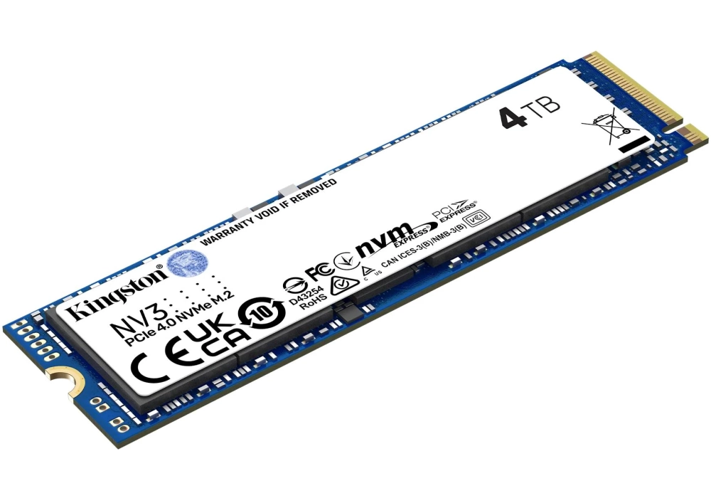 Kingston SSD NV3 M.2 2280 NVMe 4000 GB