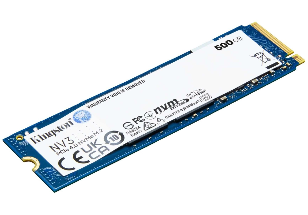 Kingston SSD NV3 M.2 2280 NVMe 500 GB