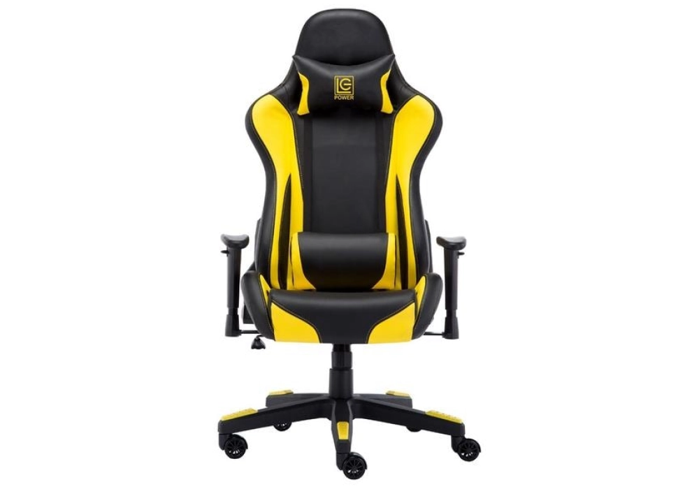 LC-Power Chaise de gaming LC-GC-600BY Jaune/Noir