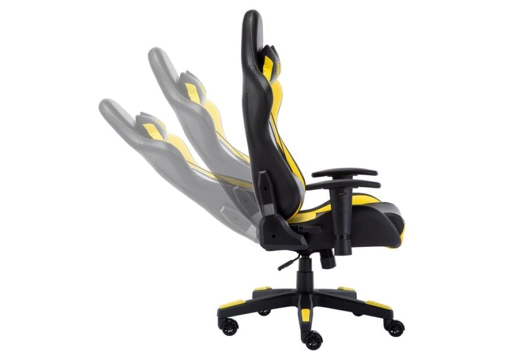 LC-Power Chaise de gaming LC-GC-600BY Jaune/Noir